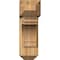 Ekena Millwork Merced Craftsman Rough Sawn Bracket w/ Offset Brace, Western Red Cedar, 8"W x 24"D x 24"H BKT0806X24X24MRC04RWR - alternate 4